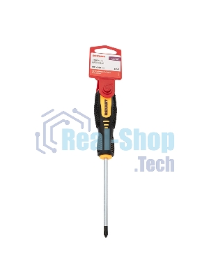 Отвертка крестовая Rexant PH 1х100мм двухкомпонентная рукоятка