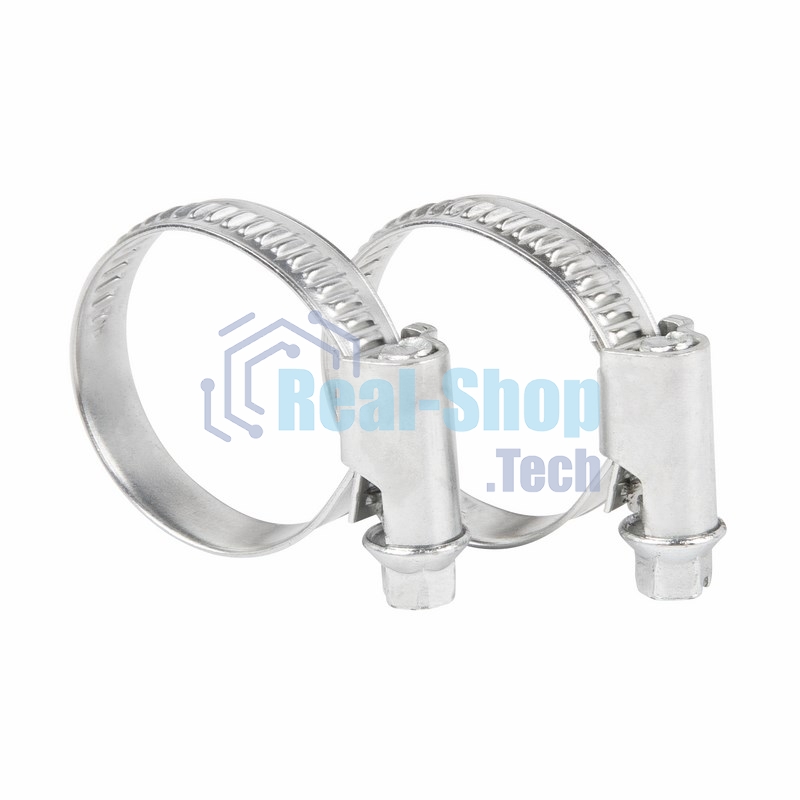 Хомут червячный Rexant 20-32-0,7 мм, (упак. 50 шт)