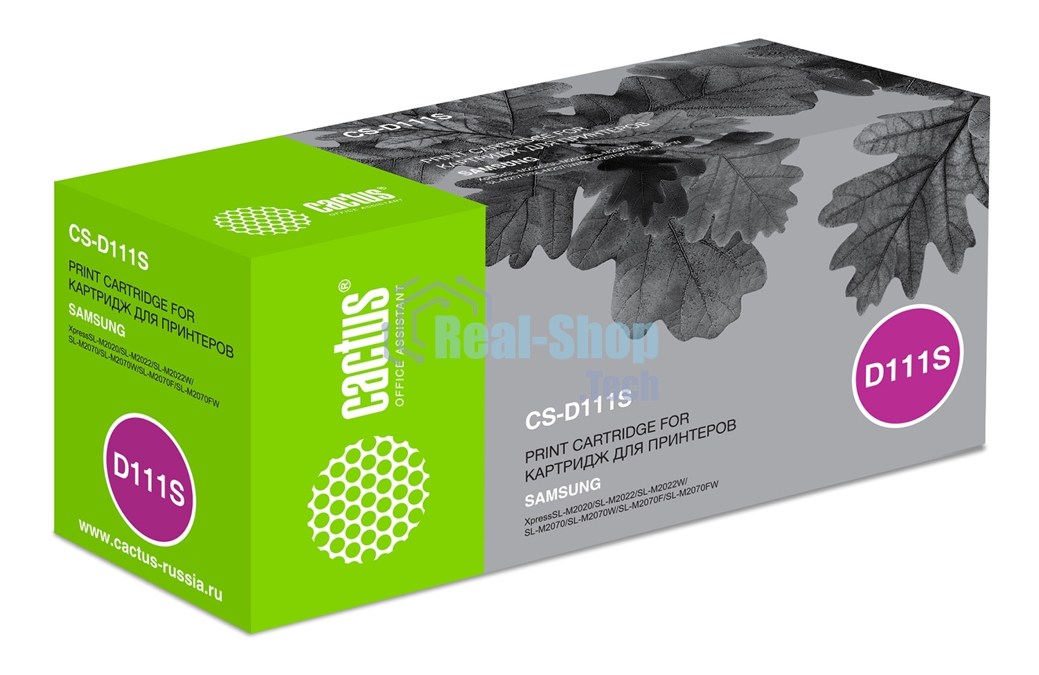 Картридж лазерный Cactus CS-D111S черный (1000 стр.) для Samsung Xpress M2022/M2020/M2021/M2020W/M2070