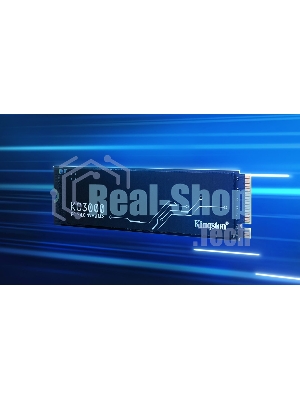 Накопитель SSD Kingston KC3000, 4Tb, PCIe 4.0 x4, M.2 2280, NVMe, R/W 7000/7000, с радиатором