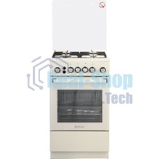 Плита Газовая De Luxe 5040.30г(кр) ЧР-013 бежевый