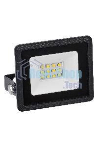 Прожектор светодиодный СДО 06-10 4000К IP65 черный ИЭК LPDO601-10-40-K02