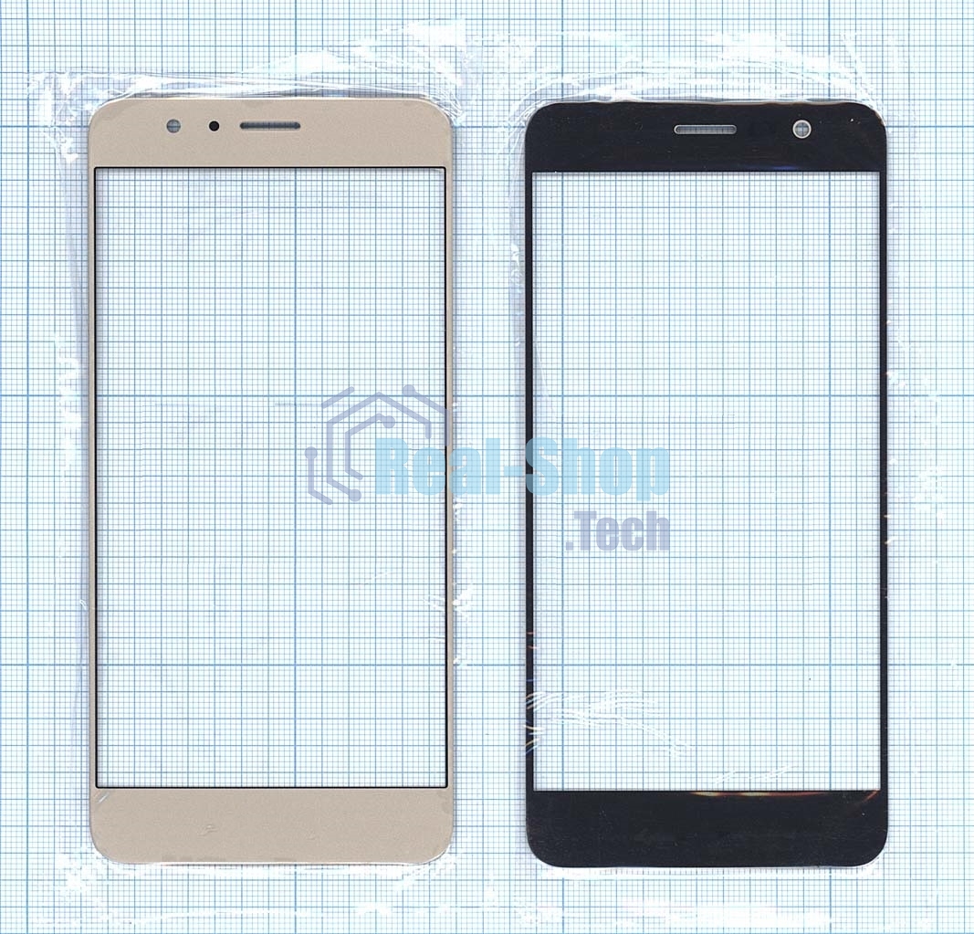 Защитное стекло для Huawei Honor 8 золотистый