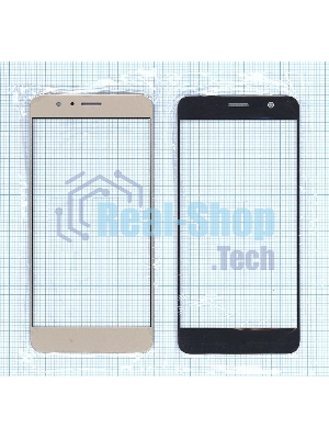 Защитное стекло для Huawei Honor 8 золотистый