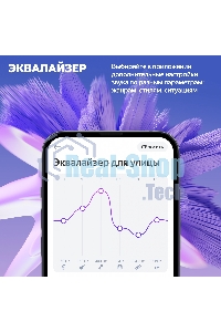 Умная колонка Yandex Стрит Алиса черный 30W 2.0 BT/Wi-Fi 10м 3300mAh (YNDX-00030BLK)