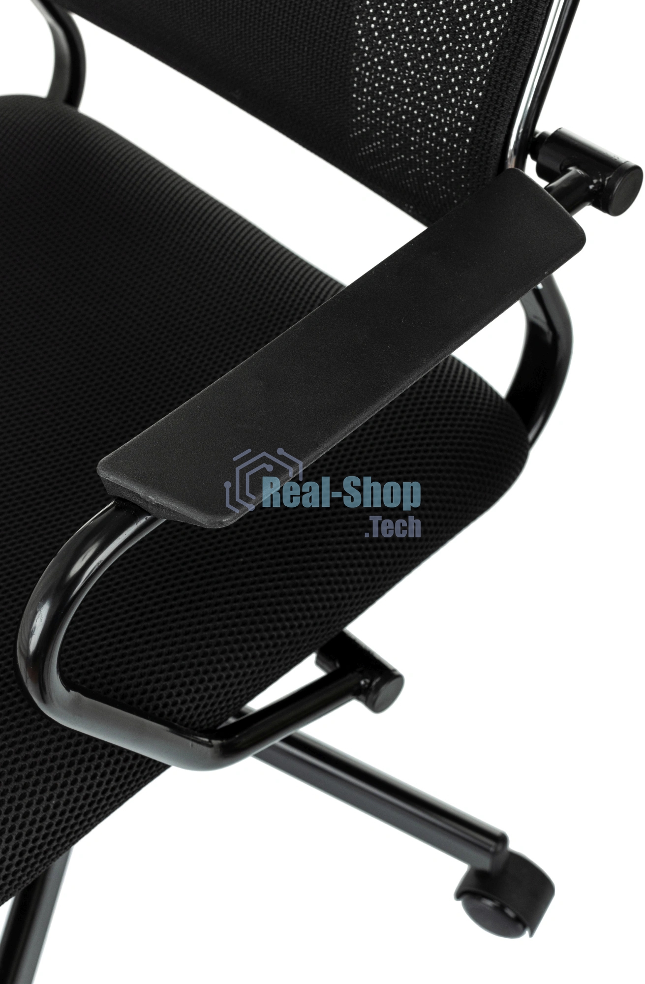 Кресло руководителя Бюрократ CH Balance черный Elastic-102 TW-11 сетка/ткань крестов. металл черный