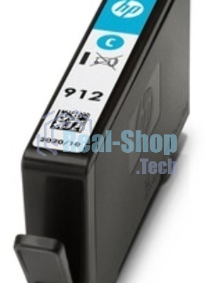 Картридж струйный HP 912 3YL77AE голубой (315стр.) для HP OfficeJet 801x/802x