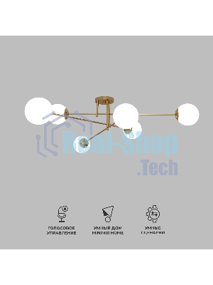 30181/6 /потолочный светильник/латунь Smart