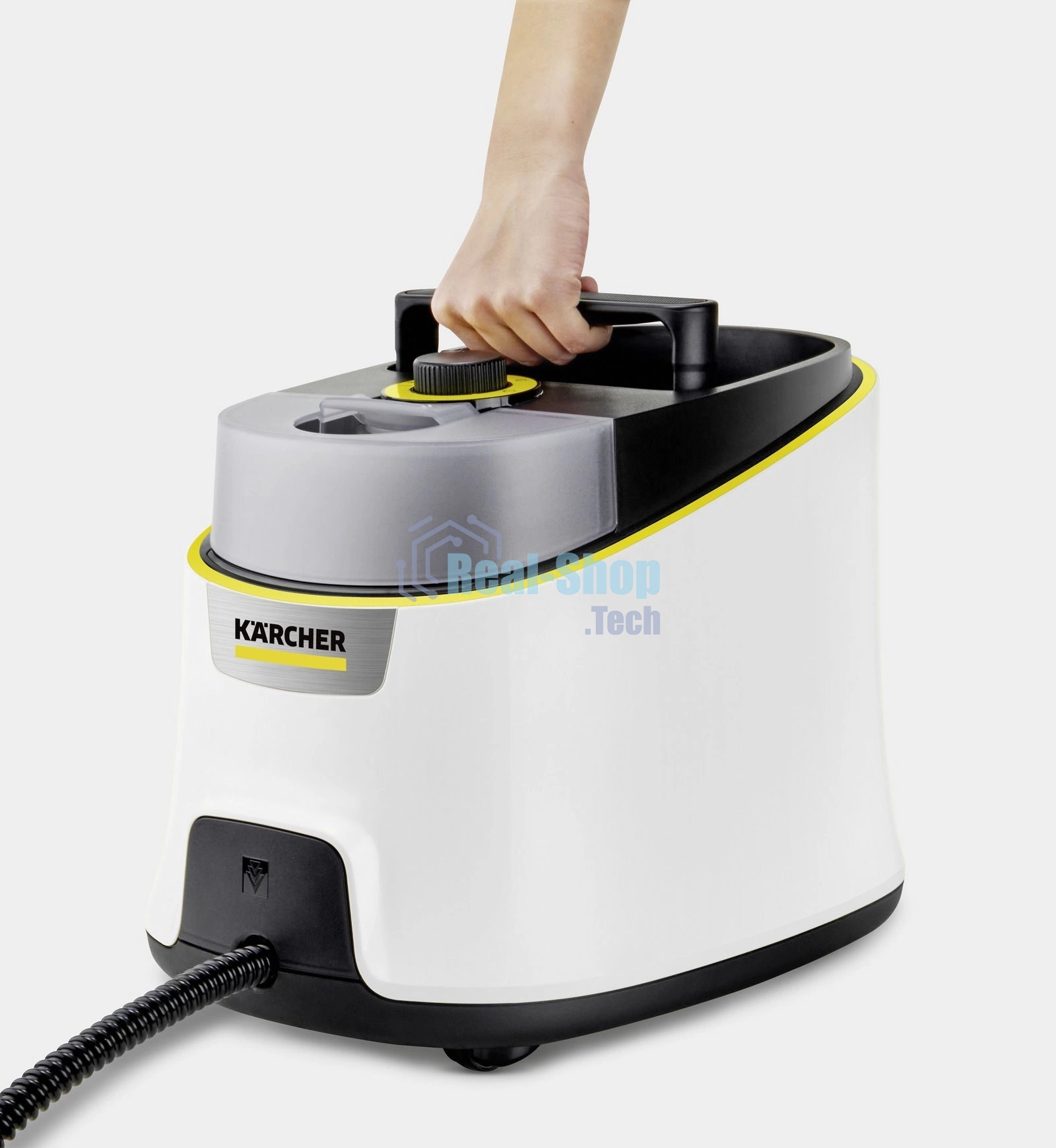 Пароочиститель Karcher EasyFix SC 4 Deluxe белый, напольный, 2200 Вт, 60 г/мин, 1300 мл