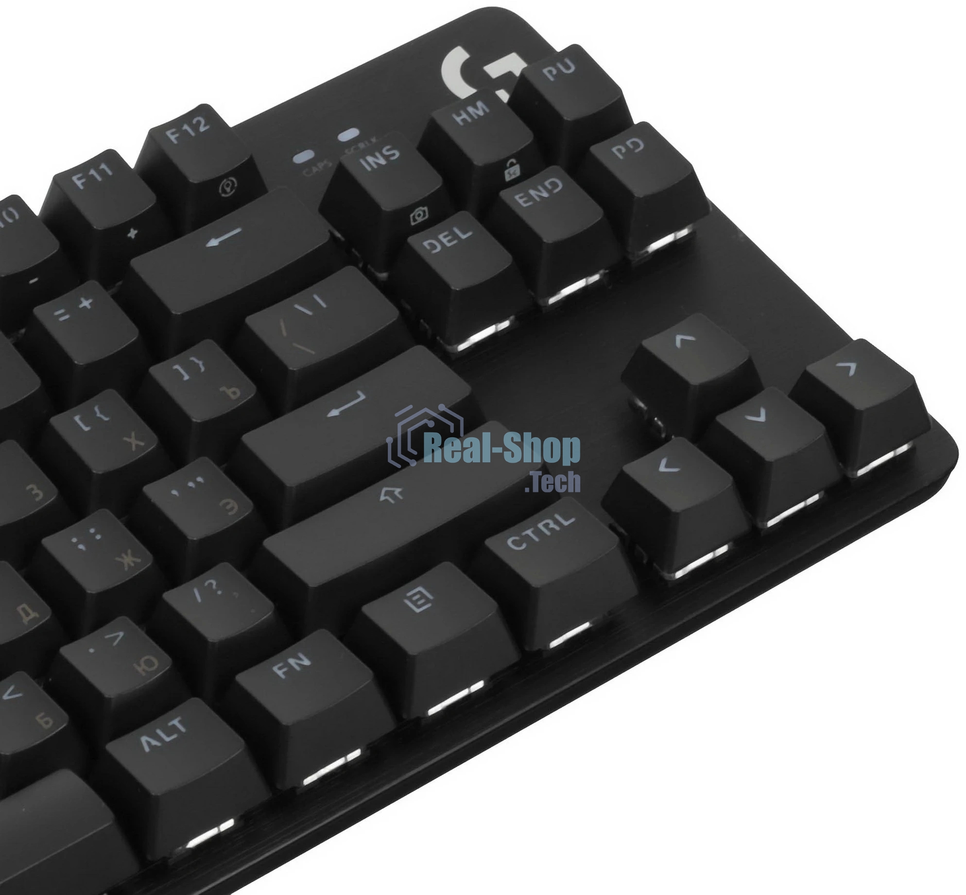 Клавиатура Logitech G412 TKL SE проводная, USB Type-A, чёрный