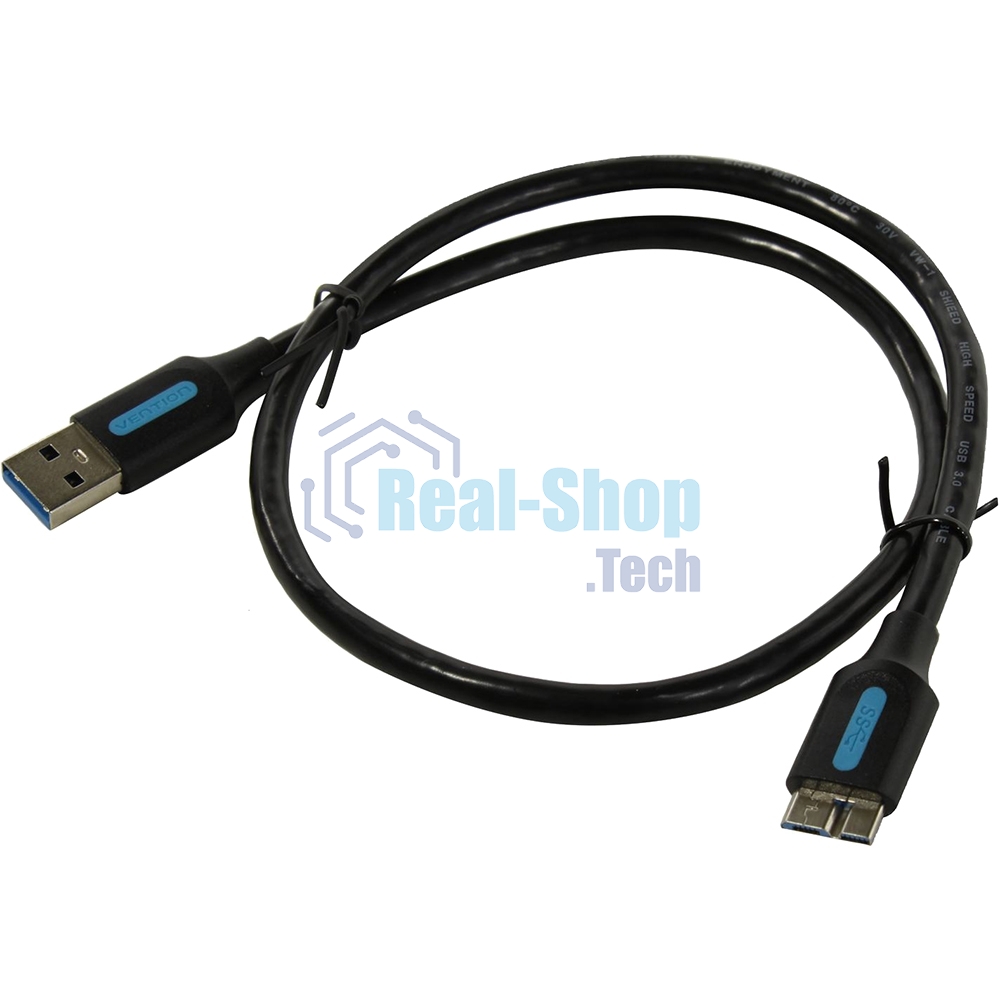 Кабель Vention USB 3.0 AM/micro B - 0.5м