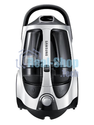 Пылесос Samsung VCC8835V37 белый/черный, 430/2200 Вт, уборка сухая, пылесборник контейнер 2 л