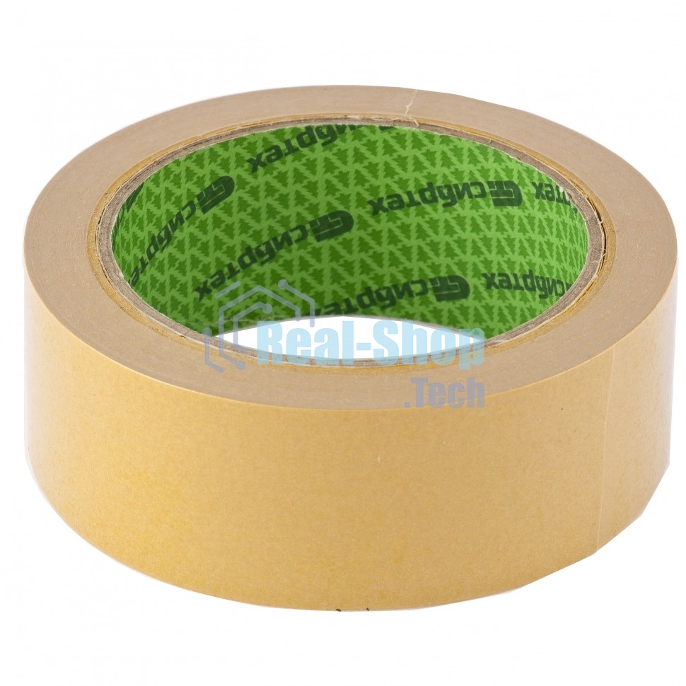 Лента клейкая двусторонняя Сибртех, 38 мм х 5 м, на полипропиленовой основе