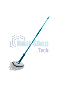 Швабра отжимная скручиванием 120 см, насадка из микрофибры, 120 г, HomePalisad