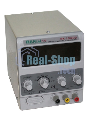 Лабораторный блок питания BAKU BK-1502DD 0-2А, 0-15 В