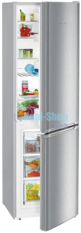 Холодильник Liebherr CUELE 3331-26 001 серебристый двухкамерный 212/84л морозилка снизу