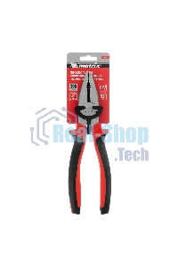 Плоскогубцы комбинированные Matrix, 200 мм, хром-ванадий, двухкомпонентные рукоятки