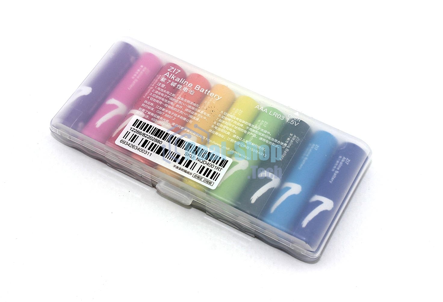 Батарейки Xiaomi ZI7-AAA Rainbow Colors (10 шт.) 2 к-та