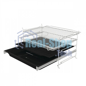 Встраиваемая электрическая духовка Gorenje BP6138B, объем 77 л, макс. температура 320 градусов, сенсорное/поворотное управление, Wi-Fi, пиролитическая очистка, телескопические направляющие на одном уровне, термощуп, AirFry, автоматические программы, динамическая система охлаждения, многоуровневое приготовление, PerfectGrill, энергоэффективность А+, черный