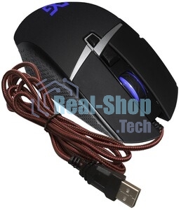Мышь проводная ExeGate Gaming Standard Laser GML-13 черный, 4000 dpi, USB, кнопки - 8