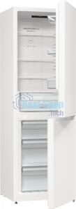 Холодильник Gorenje NRK619EEW4 белый двухкамерный 203/99л морозилка снизу, No Frost