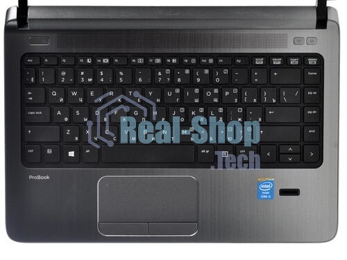 Клавиатура для HP ProBook 430 G2 черная с рамкой с подсветкой