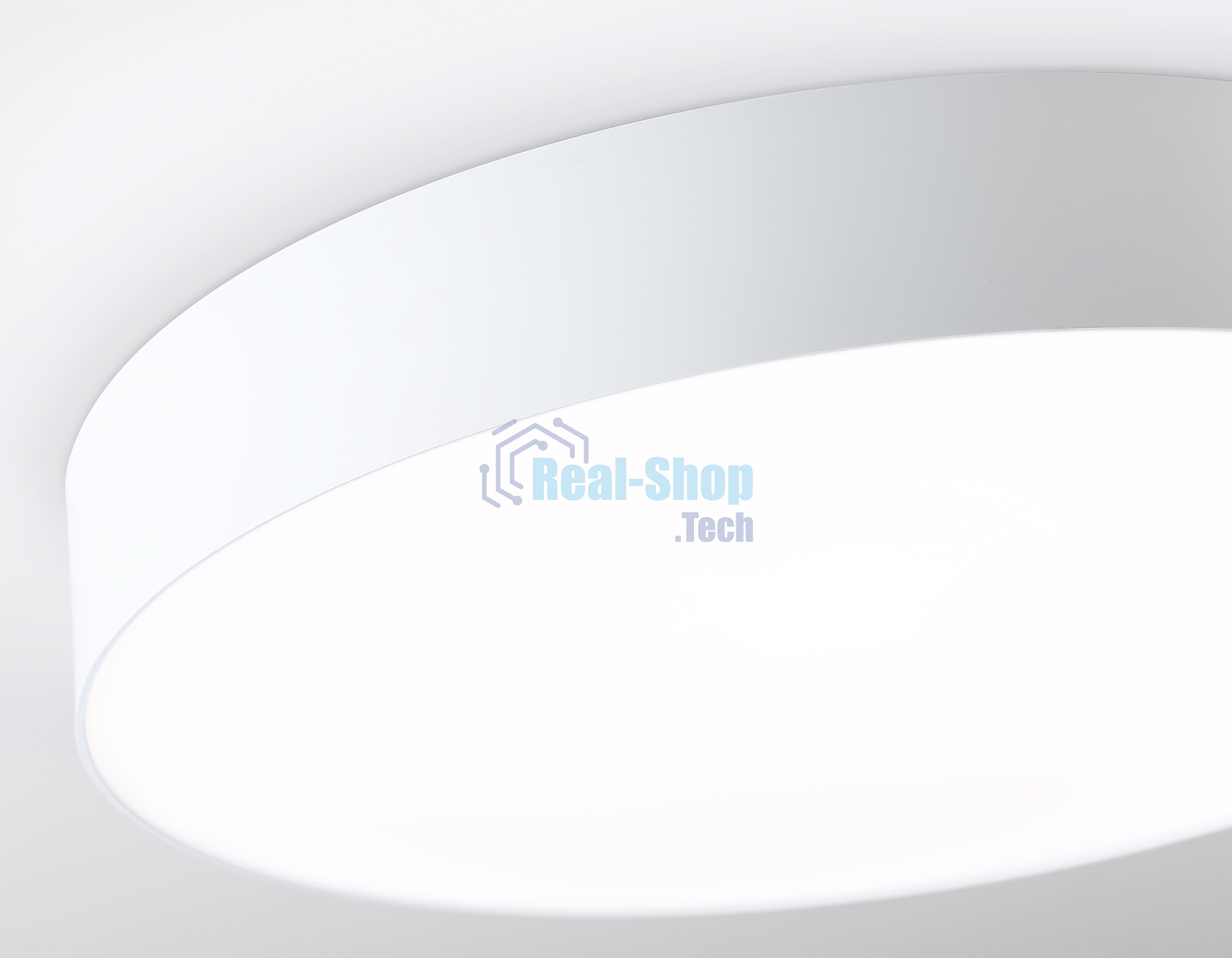 Потолочный светодиодный светильник Ambrella light FZ1355 WH белый IP20 60W 3000-6500K 490*80 (ПДУ ИК)