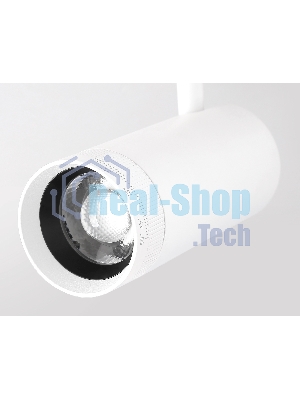Светильник трековый светодиодный GV1570 WH белый IP20 10W 4200K 48V 15-51° D55*185