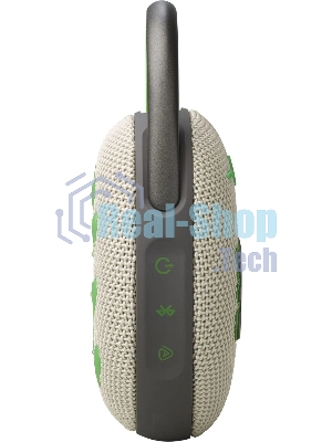 Колонка портативная JBL Clip 5 песочный 7W Mono BT 10м 1400mAh