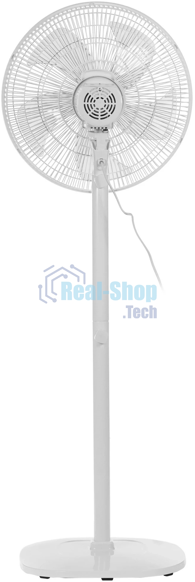 Вентилятор Centek CT-5024 белый/чёрный, напольный, 65 Вт, 4 скорости, 44.5 см