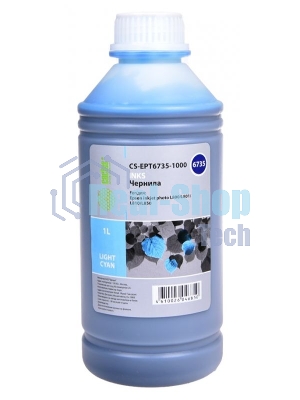 Чернила Cactus CS-EPT6735-1000 светло-голубой 1000мл для Epson L800/L810/L850/L1800