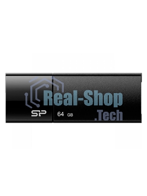 Флешка USB 64Gb, Silicon Power Ultima U05, USB 2.0, черный