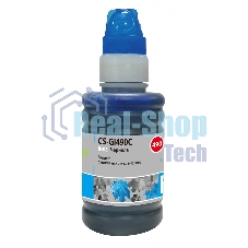 Чернила Cactus CS-GI490C голубой 100мл для Canon PIXMA G1400, G2400, G3400