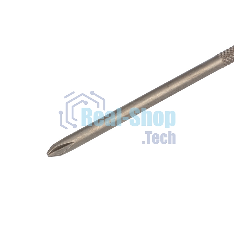 Отвертка крестовая Rexant PH 1х100 мм, трехкомпонентная рукоятка, сталь S2