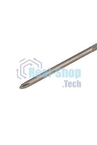 Отвертка крестовая Rexant PH 1х100 мм, трехкомпонентная рукоятка, сталь S2