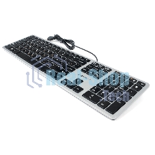Клавиатура проводная Gembird KB-8420, USB, серый