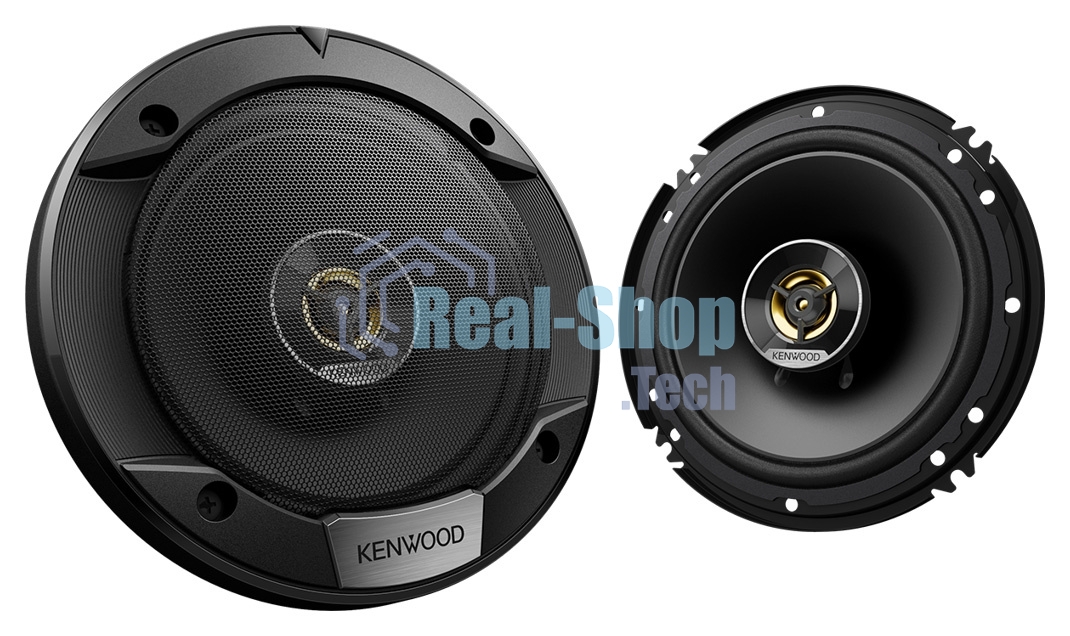 Колонки автомобильные Kenwood KFC-S1676EX 330Вт 87дБ 4Ом 16см (6.5дюйм) (ком.:2кол.) коаксиальные