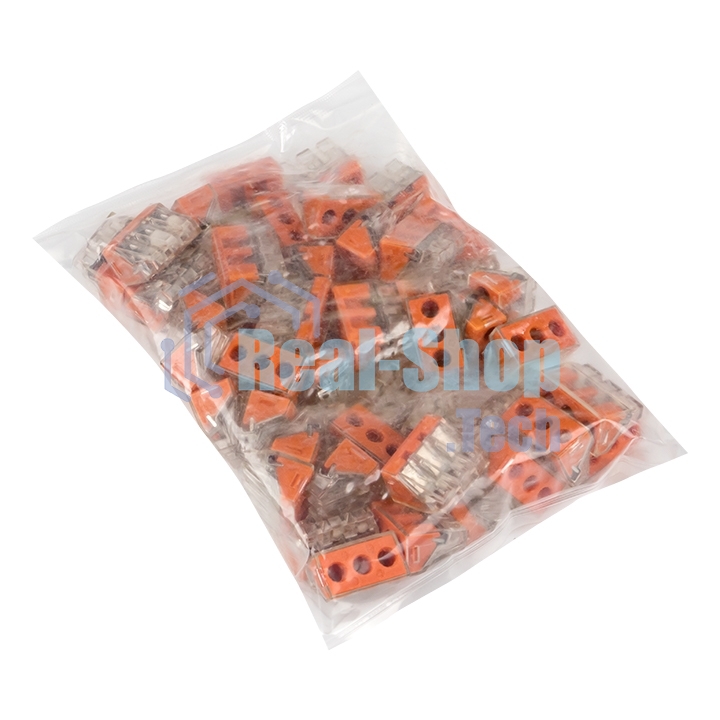 Клемма строительно-монтажная СМК 773-173 3-проводная 2.5-6.0кв.мм с пастой (уп.50шт) PROxima EKF plc-smk-773-173