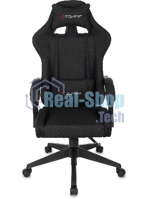 Кресло Бюрократ Zombie Predator Neo Black черный, экокожа, 120 кг, механизм качания