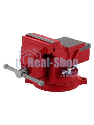 Тиски слесарные Matrix, 100 мм, поворотные, с наковальней