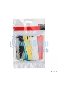 Термоусаживаемая трубка EKF tut-n-8 ТУТ 8/4 набор:7 цветов по 3шт. 100мм. EKF PROxima