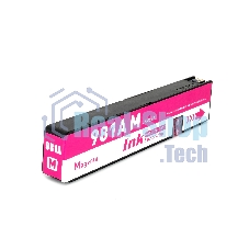 Картридж струйный NVPrint 981A (NV-J3M69A) Magenta для HP PageWide 556/586 (100 мл)