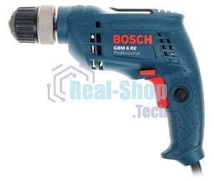 Дрель Bosch GBM 6 RE 0601472600, 350 Вт, сетевая, безударная