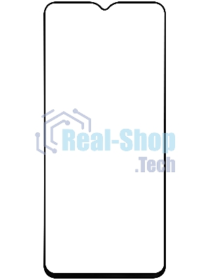 Защитное стекло для экрана Redline прозрачный для OPPO A17 1шт. (УТ000036749)