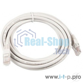 Патч-корд UTP cat.5e, 1м ExeGate серый