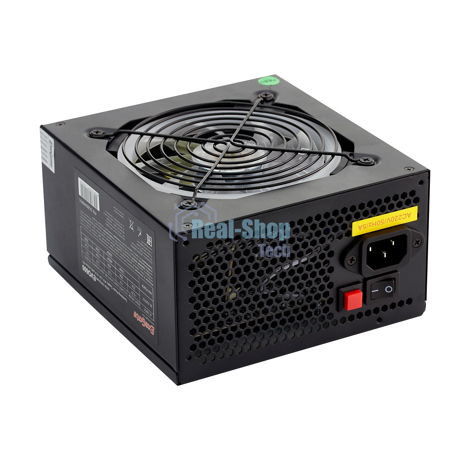 Блок питания ExeGate EVO800 (EX280441RUS), 800Вт, 120мм, модульный, черный