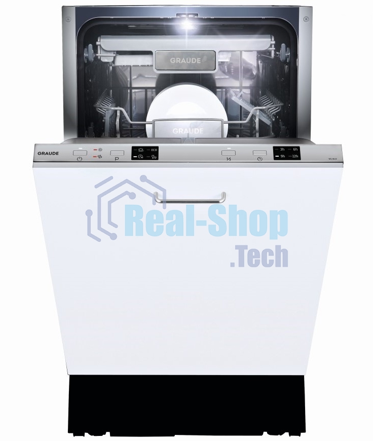 Встраиваемая посудомоечная машина GRAUDE VG 45.0, белый, 44.8 см, 10 компл., 49 дБ, класс A++