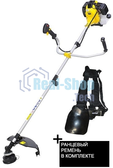 Триммер бензиновый Huter GGT-2900T PRO 2900Вт 3л.с. неразбор.штан. реж.эл.:леска/нож