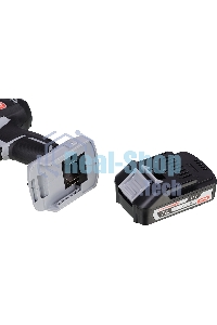 Дрель-шуруповерт аккумуляторная ИНТЕРСКОЛ ДАУ-13/18ВК, Аккумуляторный, 18В, 2 АКБ, Ударный, Кейс