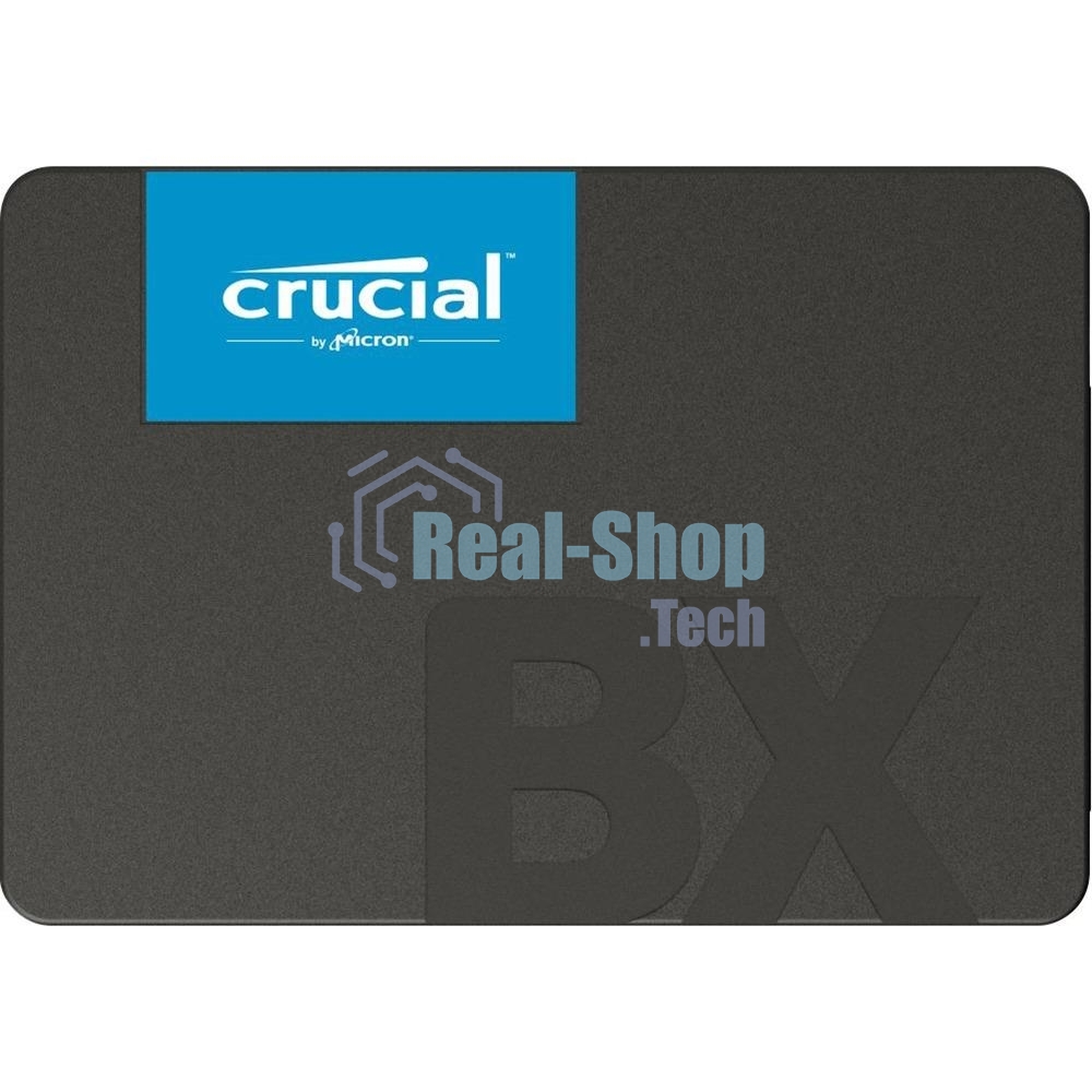 Накопитель SSD Crucial BX500, 2Tb, SATA III, 2.5
